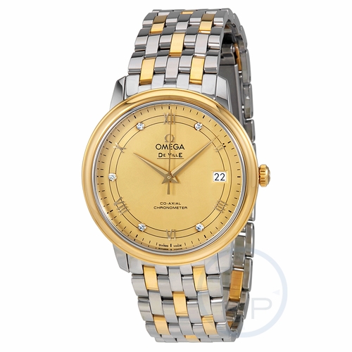 Omega 424.20.37.20.58.002 De Ville Prestige Mens Automatic Watch
