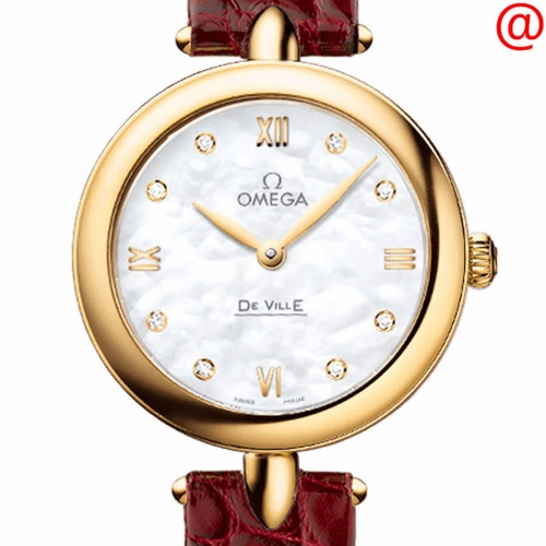 Omega 424.53.27.60.55.001 De Ville Prestige Ladies Quartz Watch
