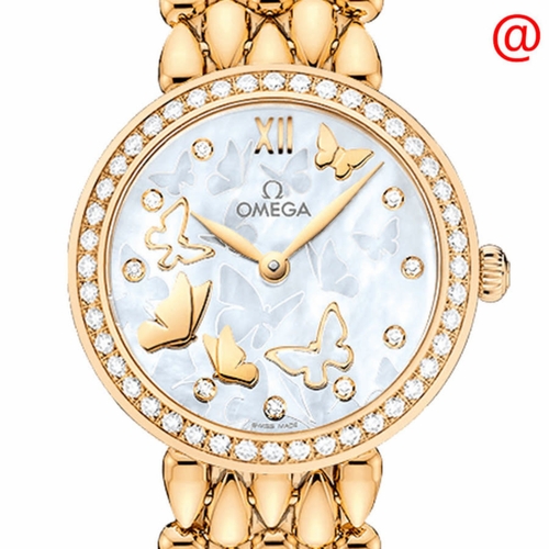 Omega 424.55.27.60.55.005 De Ville Prestige Ladies Quartz Watch