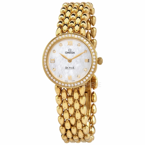 Omega 424.55.27.60.55.006 De Ville Prestige Ladies Quartz Watch