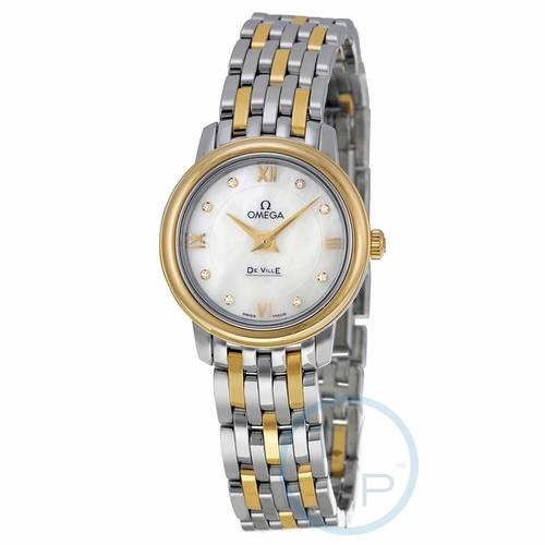 Omega 42420246055001 De Ville Prestige Ladies Quartz Watch