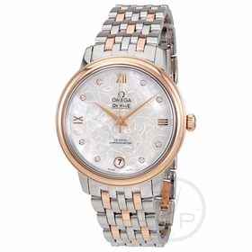Omega 42420332055001 De Ville Prestige Butterfly Ladies Automatic Watch