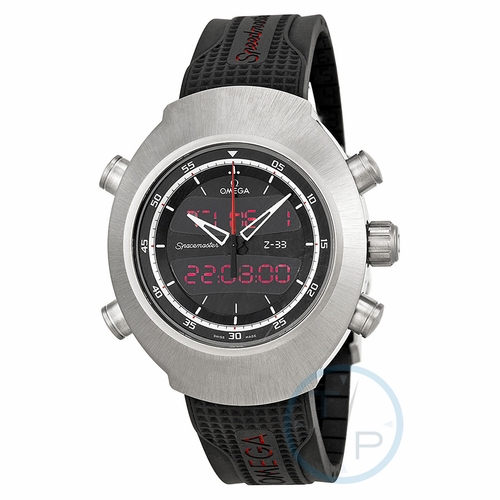 Omega 32592437901001 Spacemaster Z-33 Mens Chronograph Quartz Watch