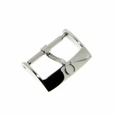 Omega Polished Stainless Steel 18MM Buckle