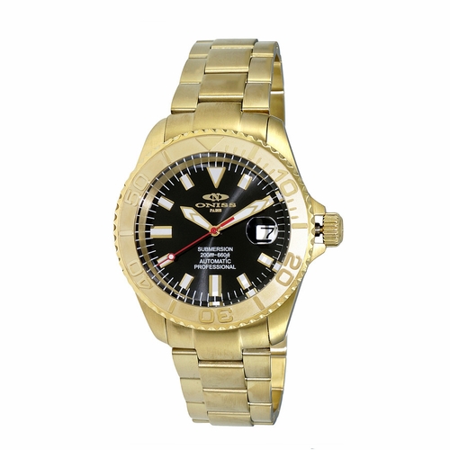 Oniss ON5515-55-GBK ON05515 Mens Automatic Watch