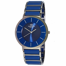 Oniss ON5555 ON5555 SS-Ceramic series Mens Quartz Watch
