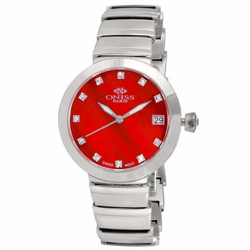 Oniss ON5559SSLRD ON5559SS Ladies Quartz Watch