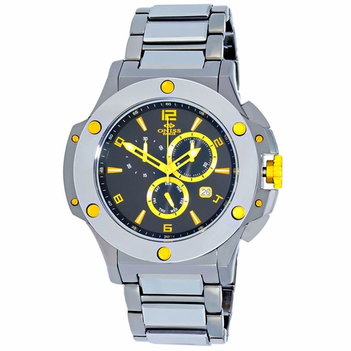 Oniss ON612SSYW  Mens Chronograph Quartz Watch