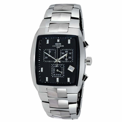 Oniss ONJ5900-011BK ON5900-T Mens Chronograph Quartz Watch