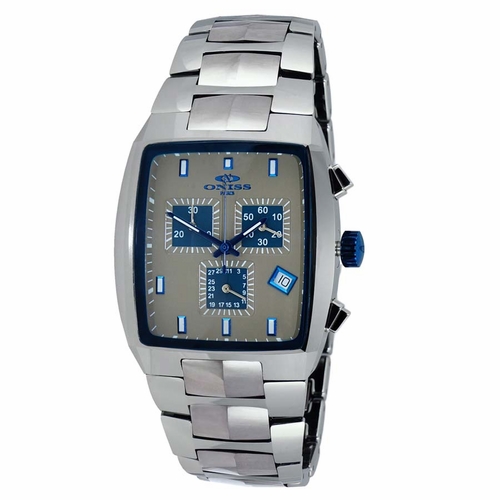 Oniss ONJ5900-030GYBU ON5900-T Mens Chronograph Quartz Watch