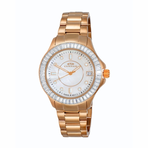 Oniss ONJ7324-020RGWT-WTC ON7324 Ladies Quartz Watch