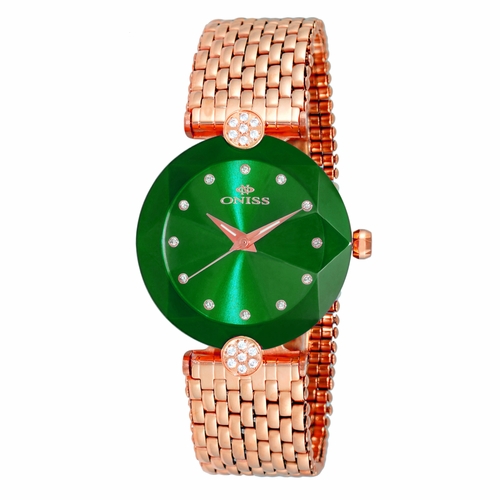 Oniss ONJ8777-0LRGGN ON8777S Ladies Quartz Watch