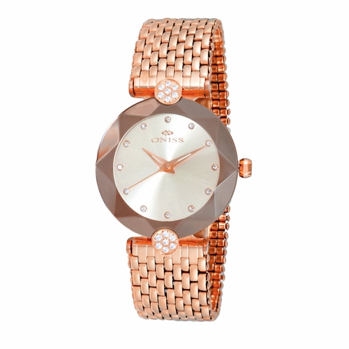 Oniss ONJ8777-0LRGRG ON8777S Ladies Quartz Watch