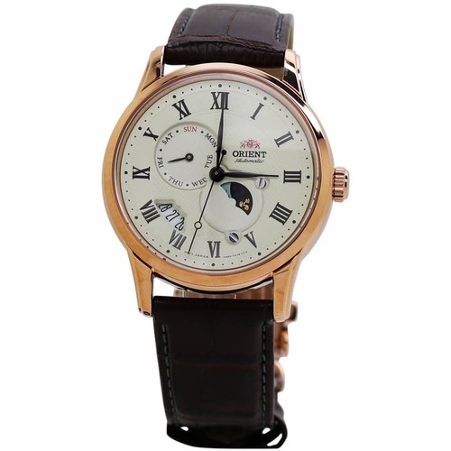 Orient RA-AK0007S10B Sun and Moon Mens Automatic Watch