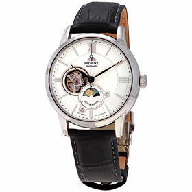 Orient RA-AS0005S10B Classic Sun and Moon Open Heart Mens Automatic Watch