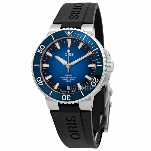 Oris 01 400 7763 4135-07 4 24 74EB Aquis Mens Automatic Watch