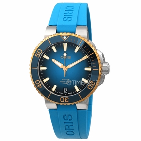 Oris 01 400 7769 6355-07 4 22 75FC Aquis Mens Automatic Watch
