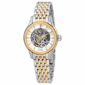 Oris 01 560 7687 4351-07 8 14 78 Skeleton Ladies Automatic Watch