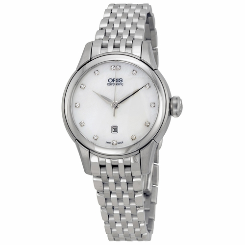 Oris 01 561 7687 4091-07 8 14 77 Artelier Date Ladies Automatic Watch