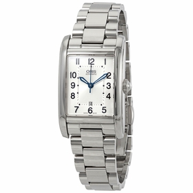Oris 01 561 7692 4031-07 8 18 20 Rectangular Date Ladies Automatic Watch
