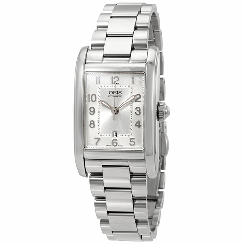 Oris 01 561 7692 4061-07 8 18 20 Rectangular Ladies Automatic Watch