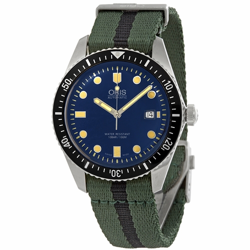Oris 01 733 7720 4055-07 5 21 25FC Divers Sixty-five Mens Automatic Watch