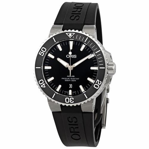 Oris 01 733 7730 4124-07 4 24 64EB Aquis Mens Automatic Watch