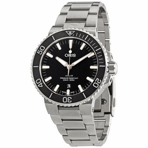 Oris 01 733 7730 4124-07 8 24 05EB Aquis Date Mens Automatic Watch