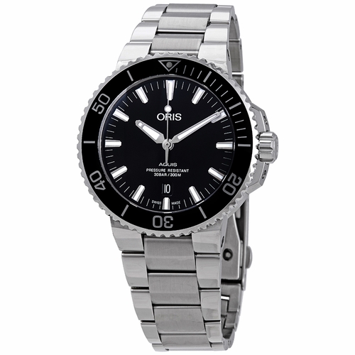 Oris 01 733 7730 4134-07 8 24 05PEB Aquis Date Mens Automatic Watch