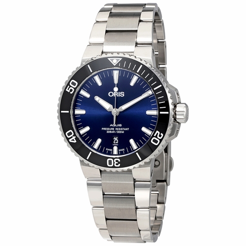 Oris 01 733 7730 4135-07 8 24 05PEB Aquis Mens Automatic Watch