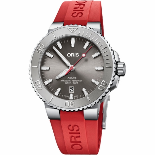 Oris 01 733 7730 4153-07 4 24 66EB Aquis Mens Automatic Watch