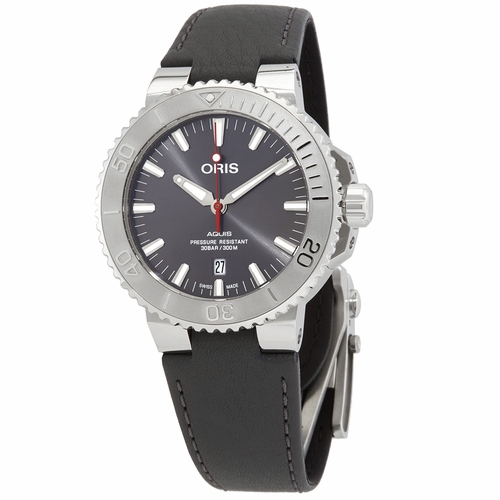 Oris 01 733 7730 4153-07 5 24 11EB Aquis Mens Automatic Watch