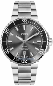 Oris 01 733 7730 7153-07 8 24 15PEB Aquis Date Mens Automatic Watch