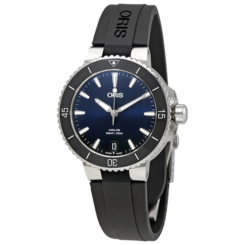 Oris 01 733 7731 4135-07 4 18 64FC Aquis Ladies Automatic Watch