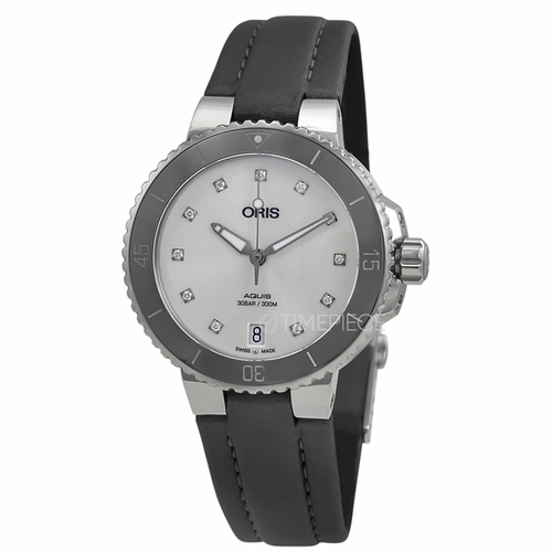 Oris 01 733 7731 4191-07 5 18 45FC Aquis Ladies Automatic Watch