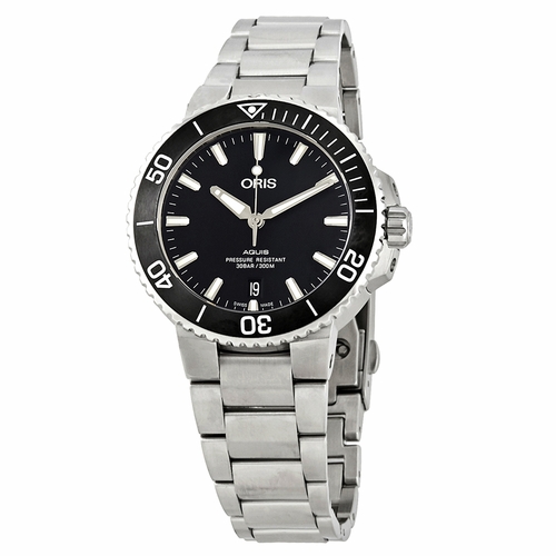 Oris 01 733 7732 4124-07 8 21 05EB Aquis Mens Automatic Watch
