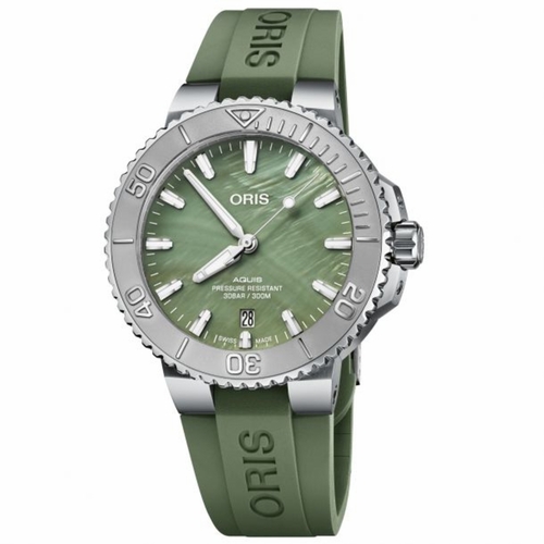 Oris 01 733 7766 4187-Set Aquis Mens Automatic Watch