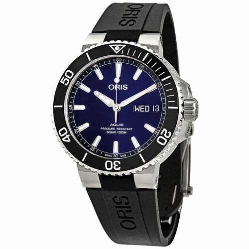 Oris 01 752 7733 4135-07 4 24 64EB Aquis Big Day Date Mens Automatic Watch