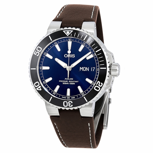 Oris 01 752 7733 4135-07 5 24 10EB Aquis Big Day Date Mens Automatic Watch