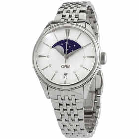 Oris 01 763 7723 4051-07 8 18 79 Artelier Grande Lune Ladies Automatic Watch