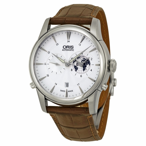 Oris 01 690 7690 4081-07 1 22 73FC Artelier GMT Mens Automatic Watch