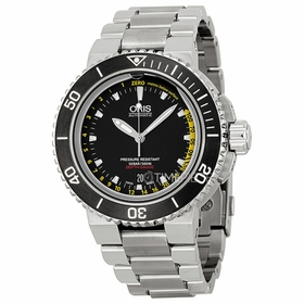 Oris 733-7675-4154RS Aquis Depth Gauge Mens Automatic Watch