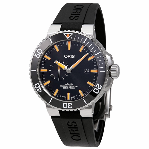 Oris 01 743 7733 4159-07 4 24 64EB Aquis Mens Automatic Watch