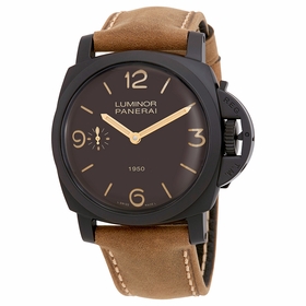 Panerai PAM00375 Luminor 1950 Mens Hand Wind Watch