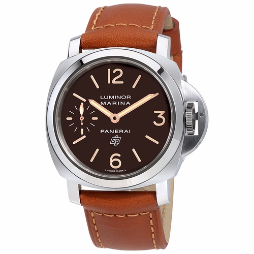 Panerai PAM00632 Luminor Marina Logo Acciaio Mens Hand Wind Watch