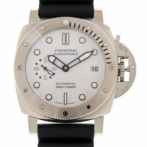Panerai PAM02223 Submersible Bianco Mens Automatic Watch