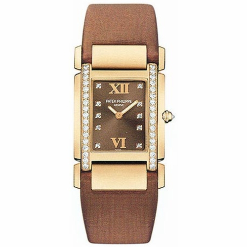 Patek Philippe 4920R-BROWN Twenty~4 Ladies Quartz Watch