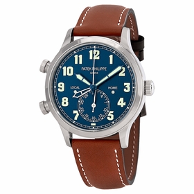 Patek Philippe 5524G-001 Calatrava Pilot Travel Time Mens Automatic Watch