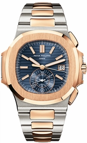 Patek Philippe 5980/1AR Nautilus Mens Chronograph Automatic Watch