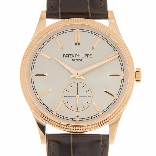Patek Philippe 6119R-001 Calatrava Mens Hand Wind Watch